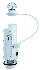 ENSEMBLE MECANISME DE CHASSE ET ROBINET FLOTTEUR A DOUBLE POUSSOIR COMMANDE PAR CABLE NF OPTIMA 50 SIAMP