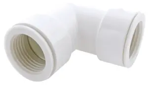 COUDE PVC FF 90° POUR RESEAU D'EVACUATION DES CONDENSATS