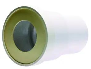 PIPE WC PVC DROITE FEMELLE MALE COURTE A COLLER