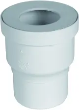 PIPE WC PVC DROITE FEMELLE MALE COURTE A COLLER NF NICOLL QW77