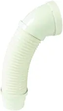 PIPE WC PVC COUDEE FEMELLE MALE EXTENSIBLE SOUPLE A COLLER NICOLL 1CEAFLEX