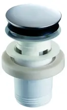 BONDE LAVABO ABS CLIC-CLAC AVEC TROP PLEIN MALE A VISSER DELABIE 581000