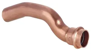 DEMI CHAPEAU DE GENDARME A SERTIR CUIVRE 45° MALE FEMELLE PROFIL V B-PRESS