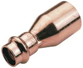 MANCHON REDUIT A SERTIR CUIVRE MALE FEMELLE PROFIL V B-PRESS