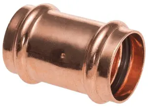 MANCHON A SERTIR CUIVRE FEMELLE FEMELLE PROFIL V B-PRESS