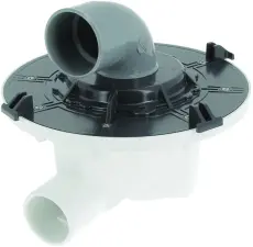 SIPHON DE DOUCHE PVC PMR SORTIE HORIZONTALE A COLLER NF NICOLL SIPMRH