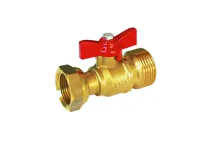 ROBINET COMPTEUR A BOISSEAU SPHERIQUE LAITON 801 ACS