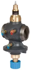 VANNE DE REGLAGE LAITON/FONTE MALE MALE PN16 ABQM V3 DANFOSS AVEC PRISE DE PRESSION