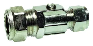 ROBINET SOUS LAVABO LAITON CHROME DROIT BICONES ACS