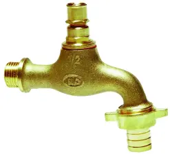 ROBINET DE PUISAGE A CLAPET LAITON TETE CACHE-ENTREE ACS
