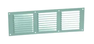 GRILLE DE VENTILATION PERSIENNE ALUMINIUM NICOLL LM