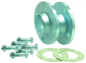 EQUIPEMENT BRIDES COLLERETTES GALVANISEES JOINT ET BOULONS ACS