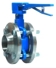 EQUIPEMENT VANNE PAPILLON OREILLES DE CENTRAGE BRIDES NOIRES + BOULONS ELECTRO-ZINGUE