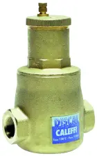 SEPARATEUR D'AIR LAITON A VISSER FEMELLE CALEFFI