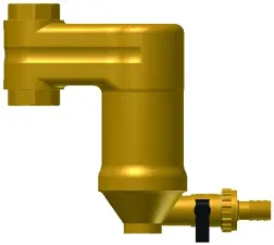 SEPARATEUR DE PARTICULES LAITON VERTICAL FEMELLE FEMELLE A VISSER ZEPARO ZUDL IMI-PNEUMATEX