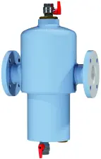 SEPARATEUR DE PARTICULES ACIER MAGNETIQUE A BRIDES PN16 ZEPARO G-FORCE DESP IMI-PNEUMATEX