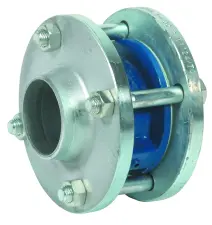 EQUIPEMENT CLAPET A BATTANT PN10/PN16 BRIDES GALVANISEES ET BOULONS ELECTRO-ZINGUES