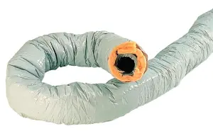 CONDUIT SOUPLE CALORIFUGE PVC POUR RACCORDEMENT VMC ATLANTIC 423O50 423053 423142