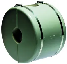 BOITE CALORIFUGE POLYURETHANE ET PVC POUR VANNE A PAPILLON