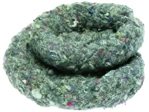 BOURRELET DE SOIE POUR CALORIFUGEAGE DES CANALISATIONS