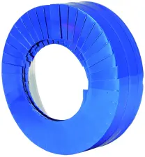 EMBOUT DE FINITION ALUMINIUM BLEU