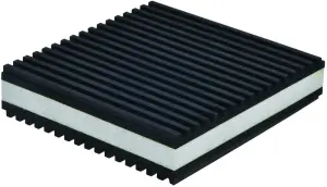 PLAQUE ANTI-VIBRATIONS NEOPRENE/CAOUTCHOUC