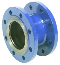 COMPENSATEUR D'ECARTEMENT FONTE GL PN10/PN16 NF EQUIPE BRIDES, TIRANTS ET JOINTS