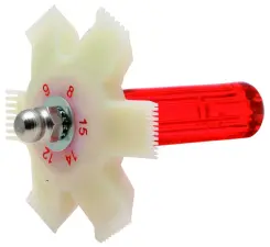 REDRESSEUR D'AILETTES DES CONDENSATEURS ET EVAPORATEURS A 6 FACETTES