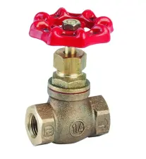 ROBINET A SOUPAPE BRONZE TARAUDE FEMELLE FEMELLE A VOLANT PN16