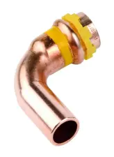 RACCORDS CUIVRE GAZ A SERTIR 90° MALE FEMELLE ATG