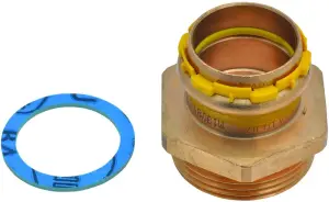 RACCORD LAITON GAZ A SERTIR FEMELLE ET A VISSER MALE JOINT PLAT GAZ ATG