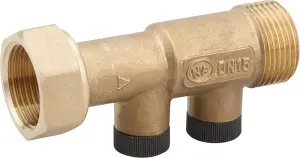 CLAPET ANTI-POLLUTION LAITON ECROU TOURNANT NF ACS