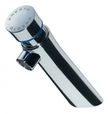 MITIGEUR TEMPORISE LAVABO COLLECTIVITE LAITON CHROME PRESTO NEO 65000 NF