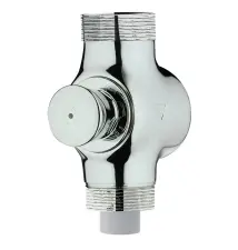 ROBINET DE CHASSE DROIT TEMPORISE LAITON CHROME PRESTO ECLAIR 13001