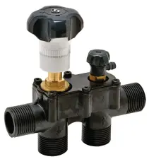 VANNE BYPASS MULTIBLOCK POLYMERE POUR ADOUCISSEUR BWT 125505771