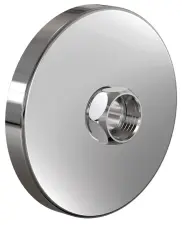 PLAQUE DE FINITION RONDE POUR SORTIE DE CLOISON MONOTROU FRM ROBIFIX