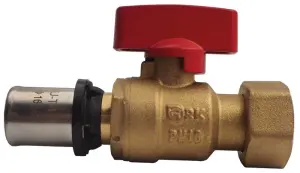 ROBINET A SERTIR MULTICOUCHE / FEMELLE ECROU TOURNANT POUR COLLECTEUR ACS