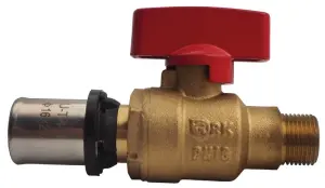 ROBINET A SERTIR MULTICOUCHE / MALE A VISSER ACS