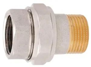 UNION DROIT LAITON NICKELE MALE FEMELLE