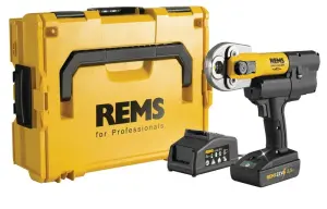 SERTISSEUSE ELECTRO-HYDRAULIQUE RADIALE MINI-PRESS 22V ACC REMS 578014 R220