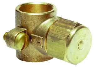 COLLIER DE MISE A LA TERRE LAITON POUR CONDUITE GAZ ACIER