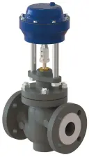 VANNE TOUT OU RIEN PNEUMATIQUE 2 VOIES COMPACT PN16 TOR2XP SART