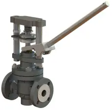 VANNE EXTRACTION DE BOUES PN40 VEB340 MANUELLE SART