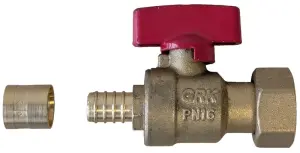 ROBINET A GLISSEMENT/ FEMELLE ECROU TOURNANT POUR COLLECTEUR ACS