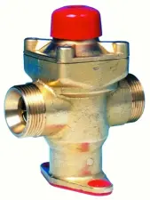 ROBINET COUP DE POING GAZ A VISSER MALE MALE SPHERO-CONIQUE NF