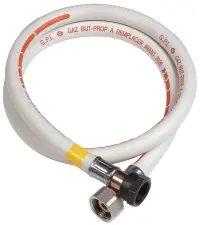 FLEXIBLE GAZ BUTANE PROPANE CAOUTCHOUC 10 ANS NF FAVEX