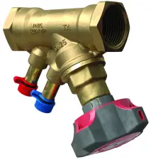 VANNE D'EQUILIBRAGE LAITON PN25 STAD IMI-TA