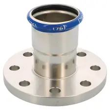 RACCORD MIXTE A SERTIR F A BRIDE SERTISTEEL INOX 316L (1.4404)