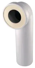 PIPE WC PVC COUDEE FEMELLE MALE LONGUE RECOUPABLE A COLLER NF FITT SPIPLCSPM