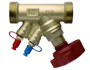 VANNE D'EQUILIBRAGE LAITON SOLAIRE PN20 STAD-C IMI-TA